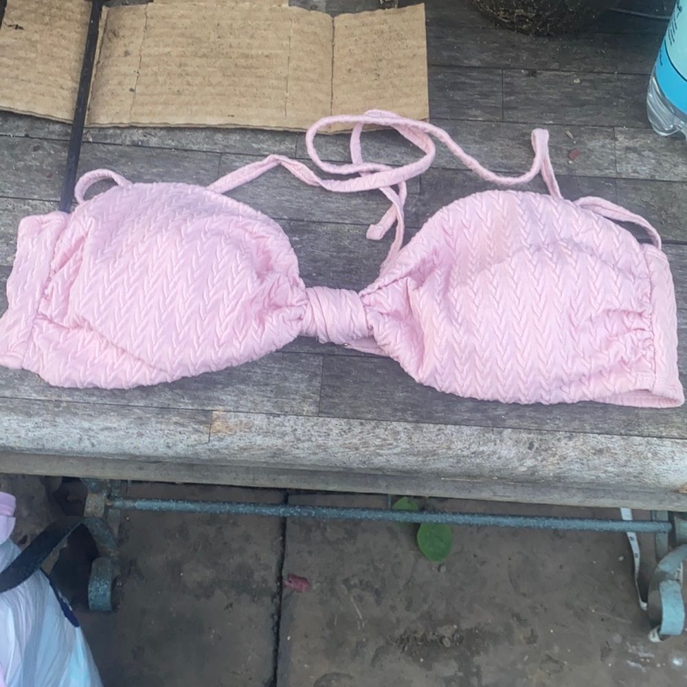 Pink Bikini Top